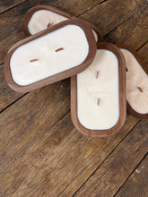 Load image into Gallery viewer, Scented Candle In Wood Bowl
