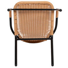Load image into Gallery viewer, Lila Rattan Indoor-Outdoor Restaurant Stack Chair
