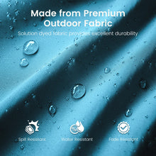 Load image into Gallery viewer, Lake Blue Outdoor Loveseat Cushion
