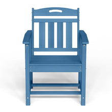 Load image into Gallery viewer, Set of 2 HDPE Outdoor Armchair Dining Chairs
