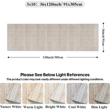 Load image into Gallery viewer, 3x7 Moroccan Hallway Runner Rug
