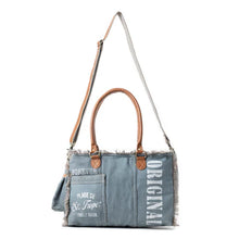 Load image into Gallery viewer, Coastal Steel Upcycled Tote
