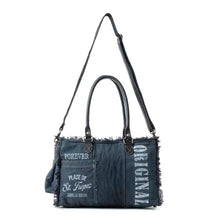 Load image into Gallery viewer, Coastal Steel Upcycled Tote
