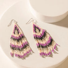 Load image into Gallery viewer, Whispering Winds Earrings in Bold Lilac
