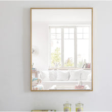 Load image into Gallery viewer, Sabine Metal Rectangle Wall Mirror
