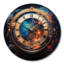 Load image into Gallery viewer, Watche Metaphysical Horology Metal Wall Clock
