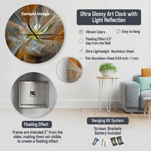 Load image into Gallery viewer, Watche Metaphysical Horology Metal Wall Clock
