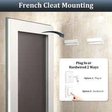 Load image into Gallery viewer, Back LED Anti-Fog Tempered Glass Bathroom/Vanity Mirror
