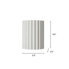 Load image into Gallery viewer, Wilman Resin Flush Mounted Sconce
