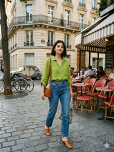 Load image into Gallery viewer, Linen Blouse W/Pocket
