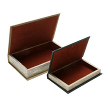 Load image into Gallery viewer, A Well Dressed... Book Storage Boxes, Set of 2
