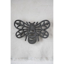 Load image into Gallery viewer, Cast Aluminum Bee Trivet

