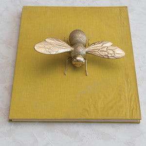 Resin Bee With A Gold Finish