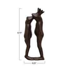 Load image into Gallery viewer, Cast Iron Kissing Frog Prince
