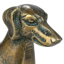 Load image into Gallery viewer, Cast Aluminum Dachshund
