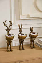 Load image into Gallery viewer, Brass Animal Dish Stand
