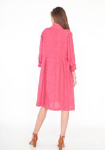 Load image into Gallery viewer, Long Linen Jacket
