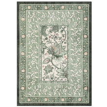 Load image into Gallery viewer, Provence 8x10 Sage Green Botanical Grove Area Rug
