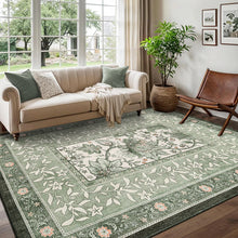 Load image into Gallery viewer, Provence 8x10 Sage Green Botanical Grove Area Rug
