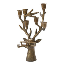 Load image into Gallery viewer, Frankie Stag Candelabra
