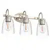 Load image into Gallery viewer, 18.9 in. 3-Light Brushed Nickel Vanity Light
