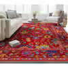 Load image into Gallery viewer, 4x6 Ushak Bodrum Modern Vintage Floral Rug
