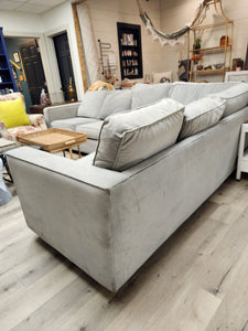 Gray Fabric Sectional