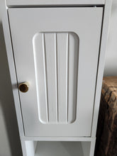 Load image into Gallery viewer, White 2 Door Bathroom Storage Cabinet
