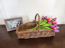 Load image into Gallery viewer, Rustic Woven Willow Garden Basket
