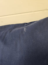 Load image into Gallery viewer, Large Blue Throw Pillow
