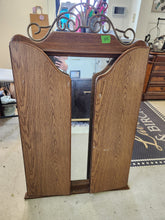 Load image into Gallery viewer, Large Wooden Folding Mirror
