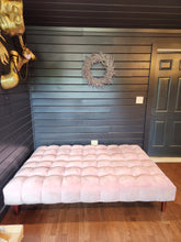 Load image into Gallery viewer, CLEARANCE Pink Velvet Futon Couch
