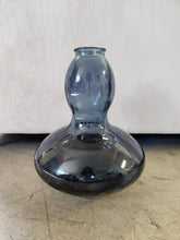 Load image into Gallery viewer, Large Blue Glass Vase
