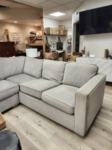 Gray Fabric Sectional