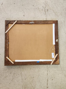 Abstract Art In Gold Frame