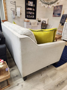 CLEARANCE Cream Upholstered Sofa
