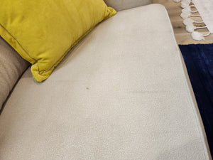 CLEARANCE Cream Upholstered Sofa