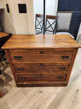 Load image into Gallery viewer, Wooden 3 Drawer Dresser
