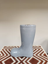 Load image into Gallery viewer, Distressed Stoneware Boot Vase
