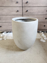 Load image into Gallery viewer, Concrete Tall Round Flower Planter
