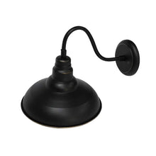 Load image into Gallery viewer, 1-Light Black Wall Mount Sconce
