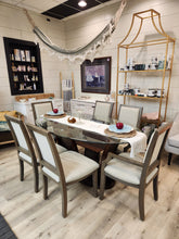 Load image into Gallery viewer, Light Gray Wooden Dining Chairs,  Set of 6
