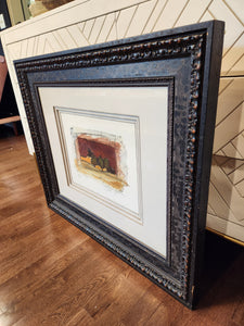 Large Wall Art In Ornate Wooden Frame