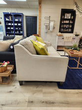 Load image into Gallery viewer, CLEARANCE Cream Upholstered Sofa
