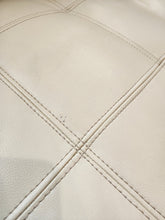 Load image into Gallery viewer, Off-White Leather Sofa - Used
