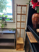 Load image into Gallery viewer, Wooden Corner Coat Rack

