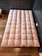 Load image into Gallery viewer, CLEARANCE Pink Velvet Futon Couch

