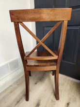 Load image into Gallery viewer, Wood X Back Dining Chair
