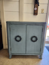 Load image into Gallery viewer, Blue 2 Door Cabinet
