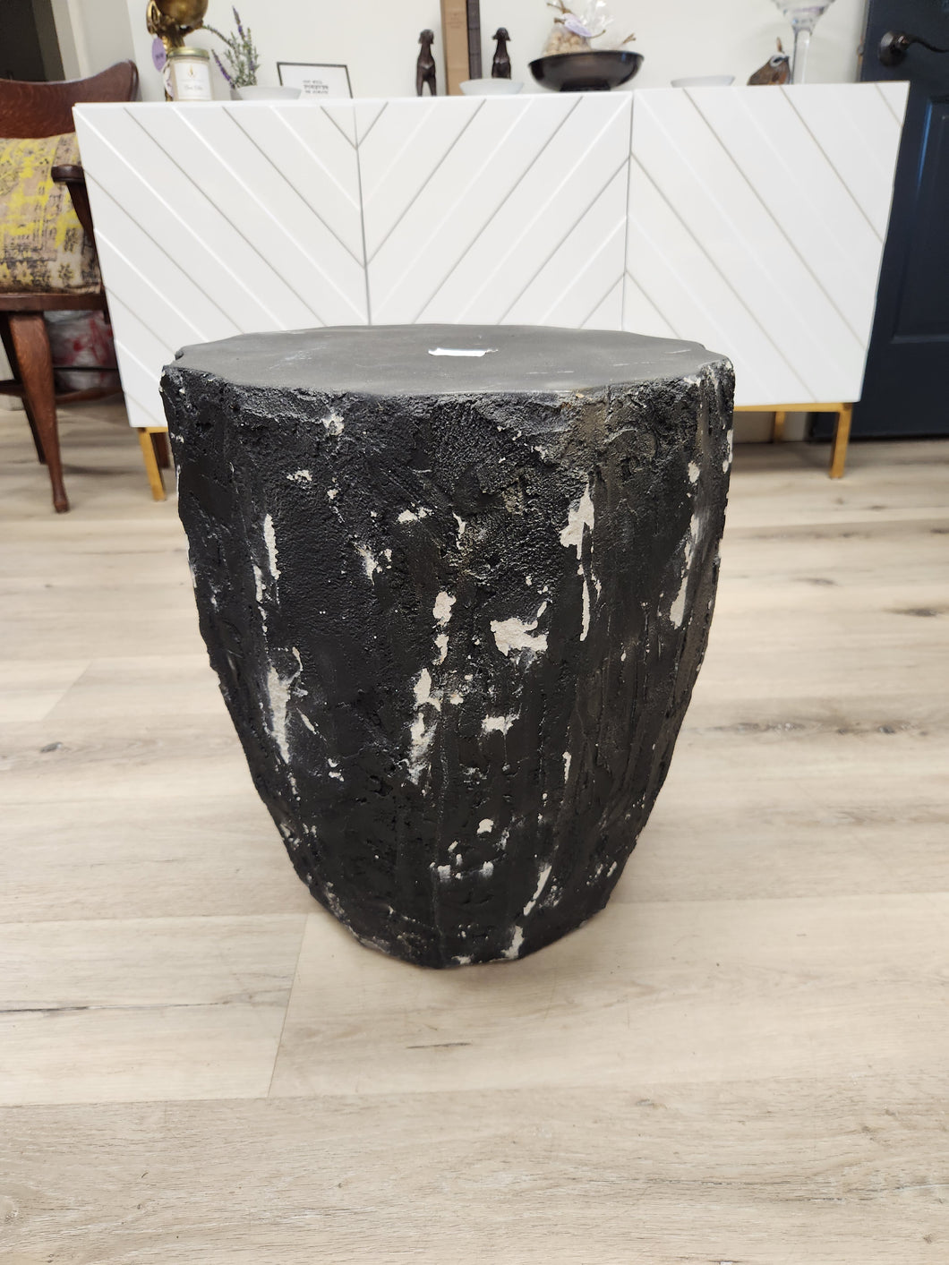 Textured Side Table